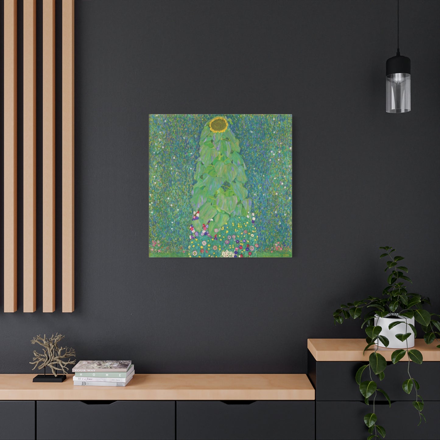 The Sunflower By Gustav Klimt