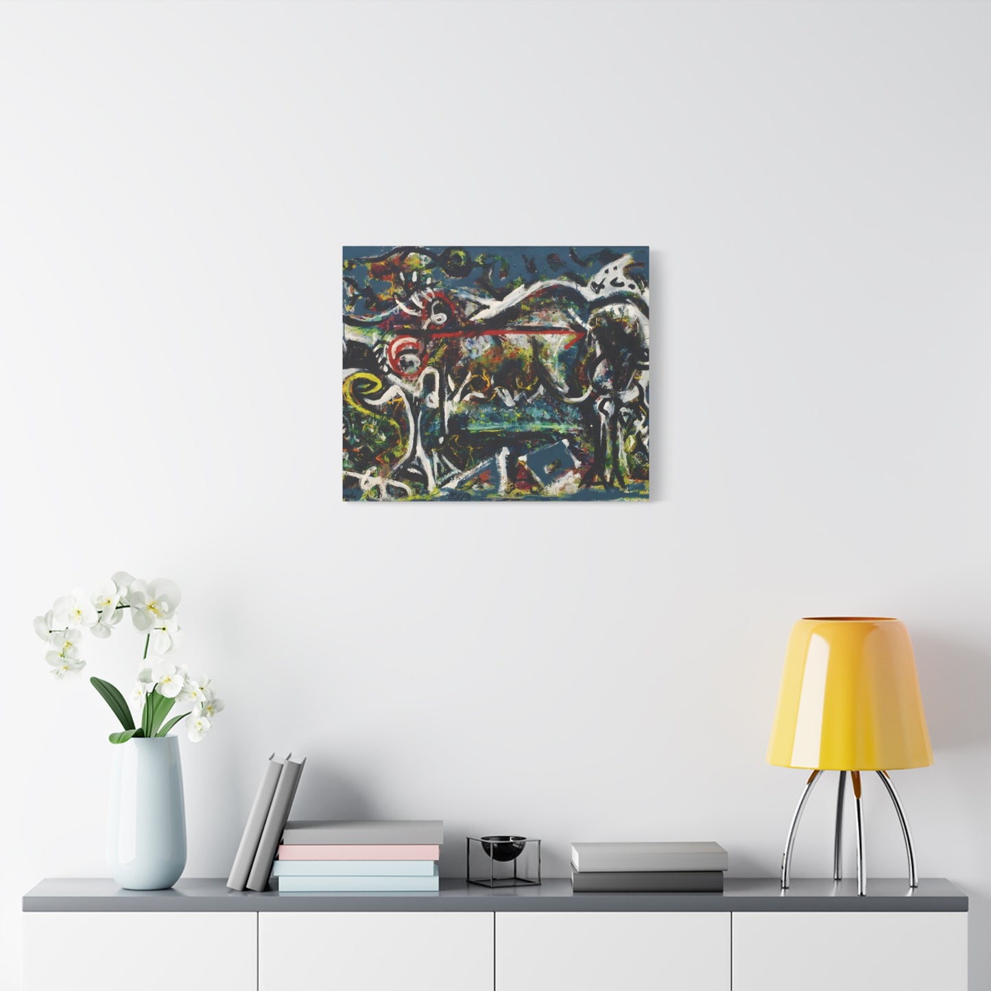 The She-Wolf By Jackson Pollock