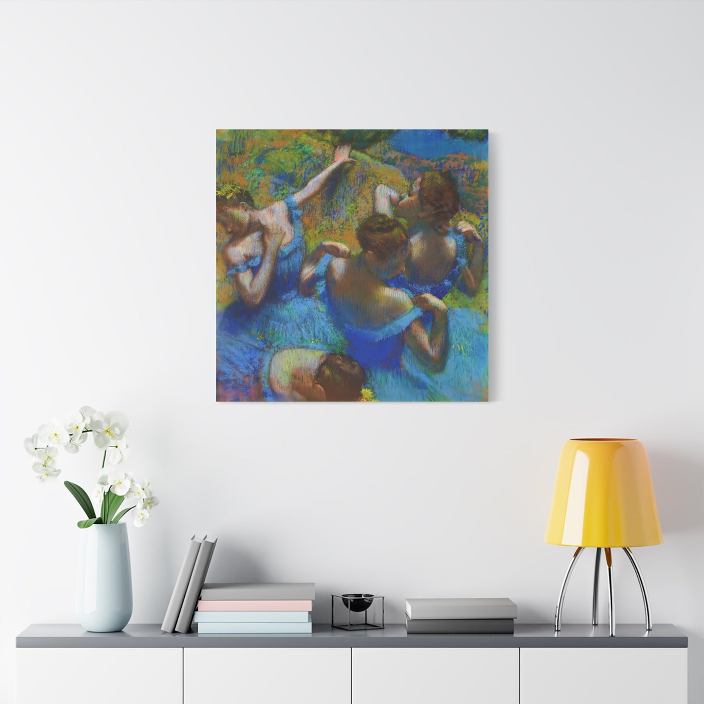 The Blue Dancers By Edgar Degas