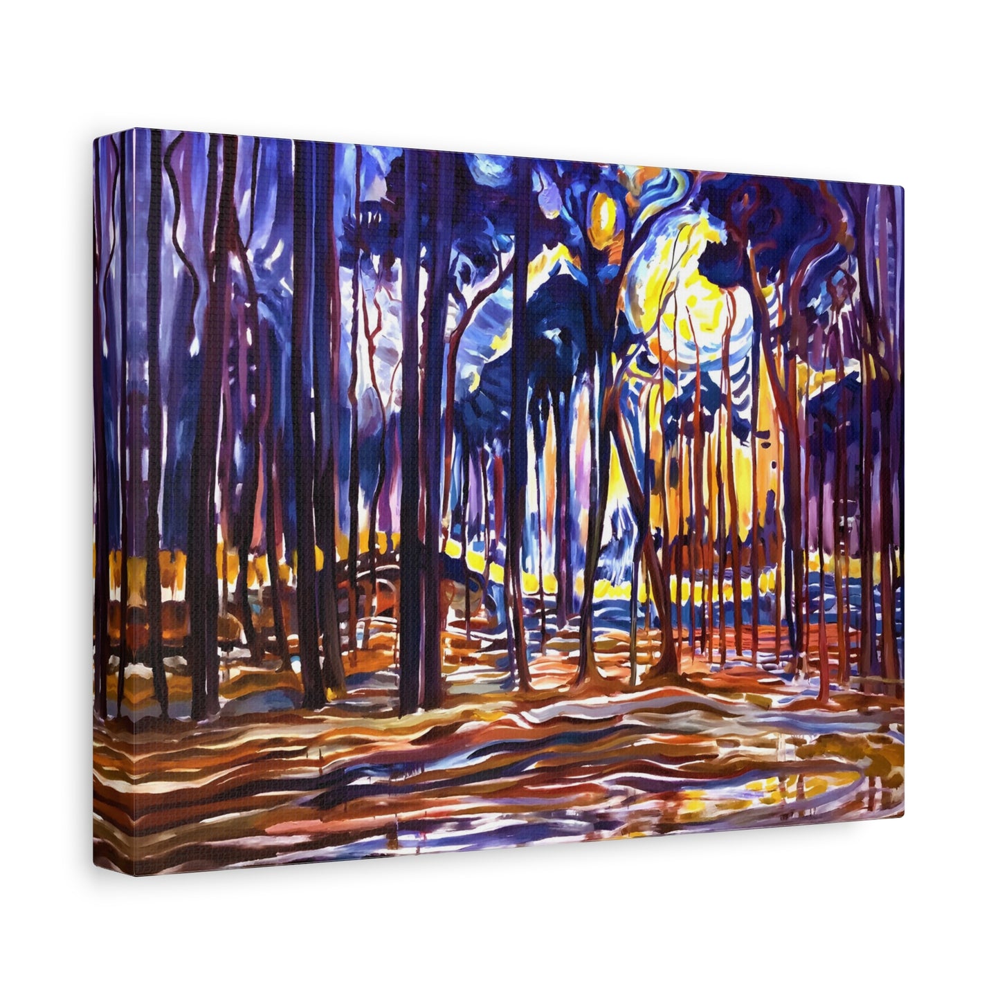 Woods near Oele By Piet Mondrian
