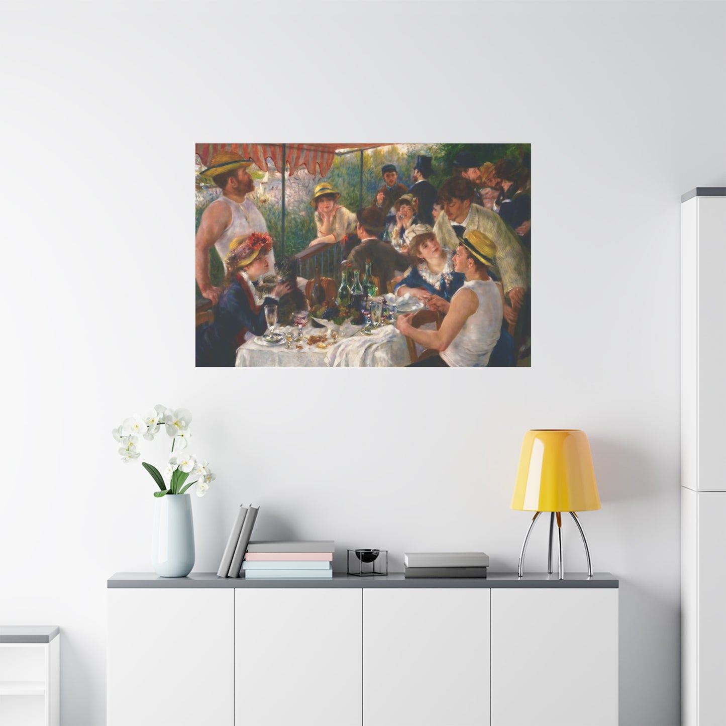 Luncheon of the Boating Party By Pierre-Auguste Renoir