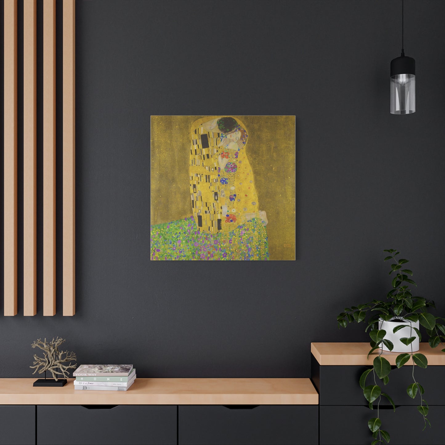 The Kiss By Gustav Klimt