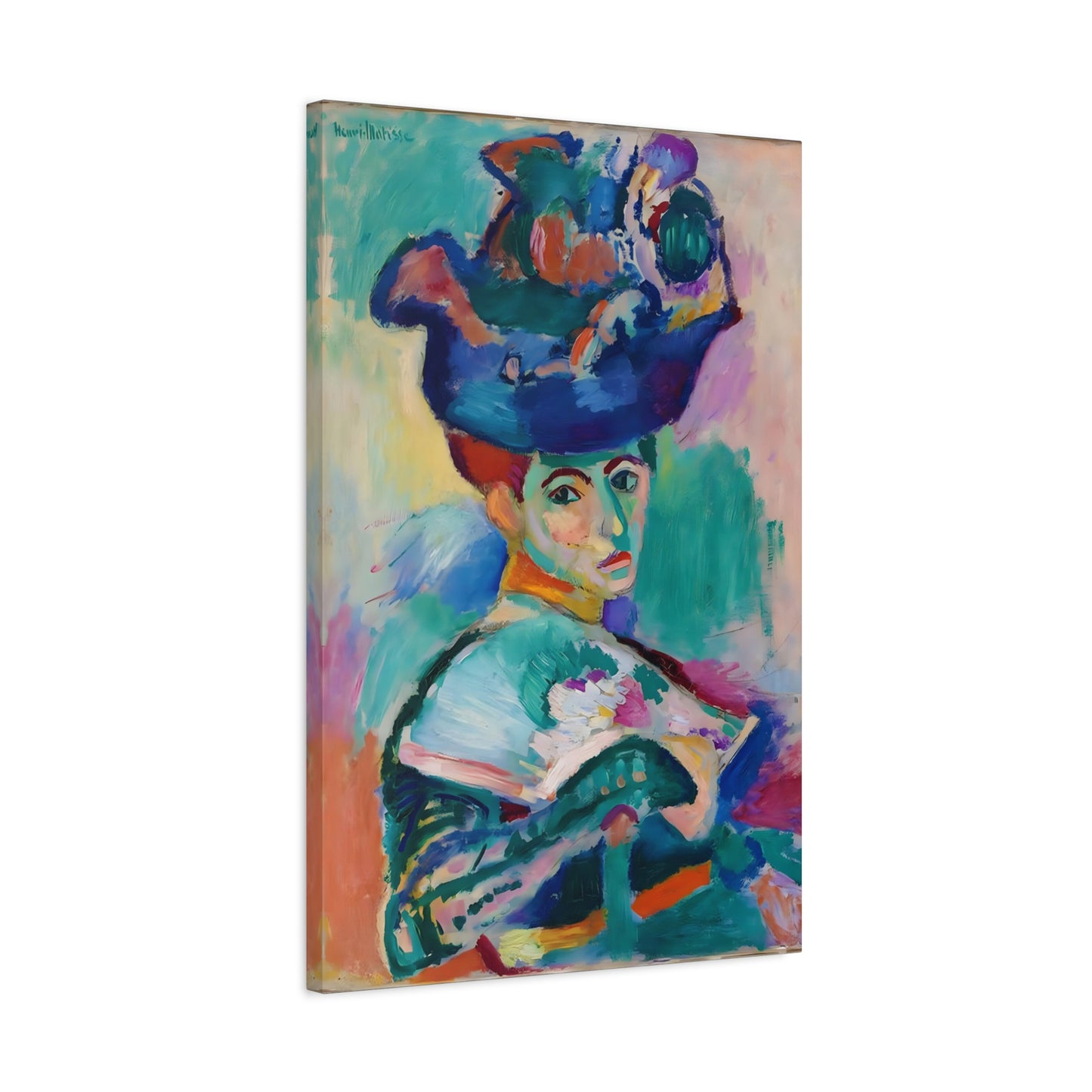 Woman with a Hat By Henri Matisse
