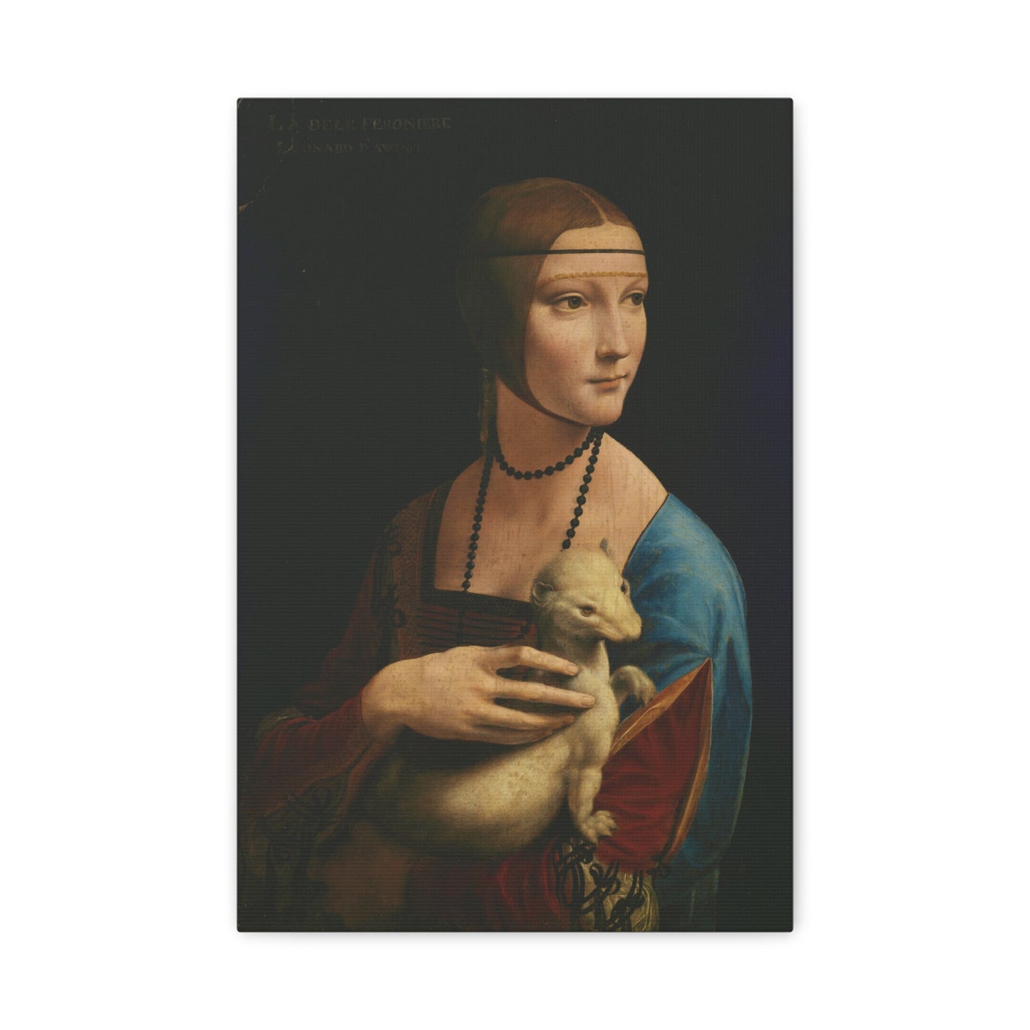 Lady with an Ermine By Leonardo da Vinci