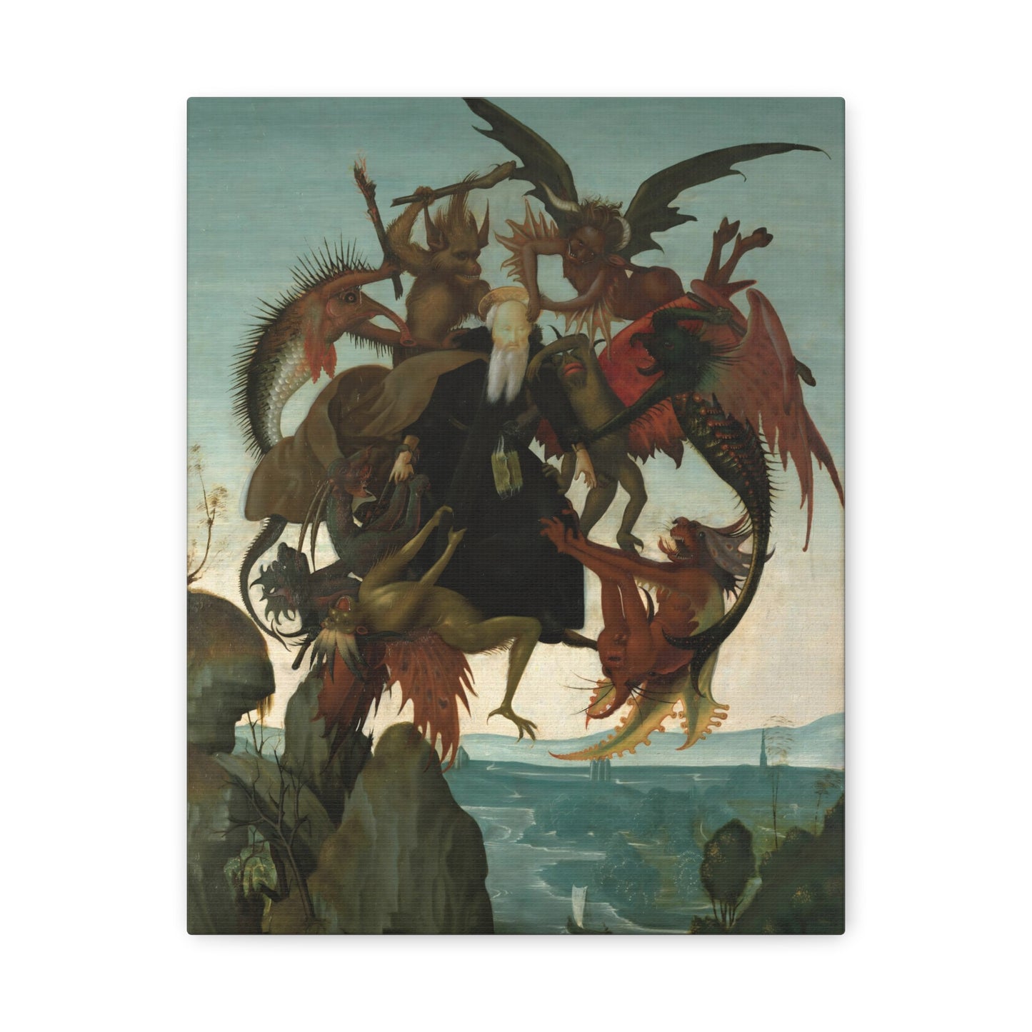 The Torment of Saint Anthony By Michelangelo