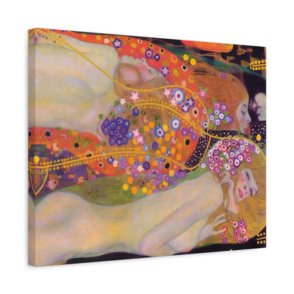 Water Serpents II By Gustav Klimt