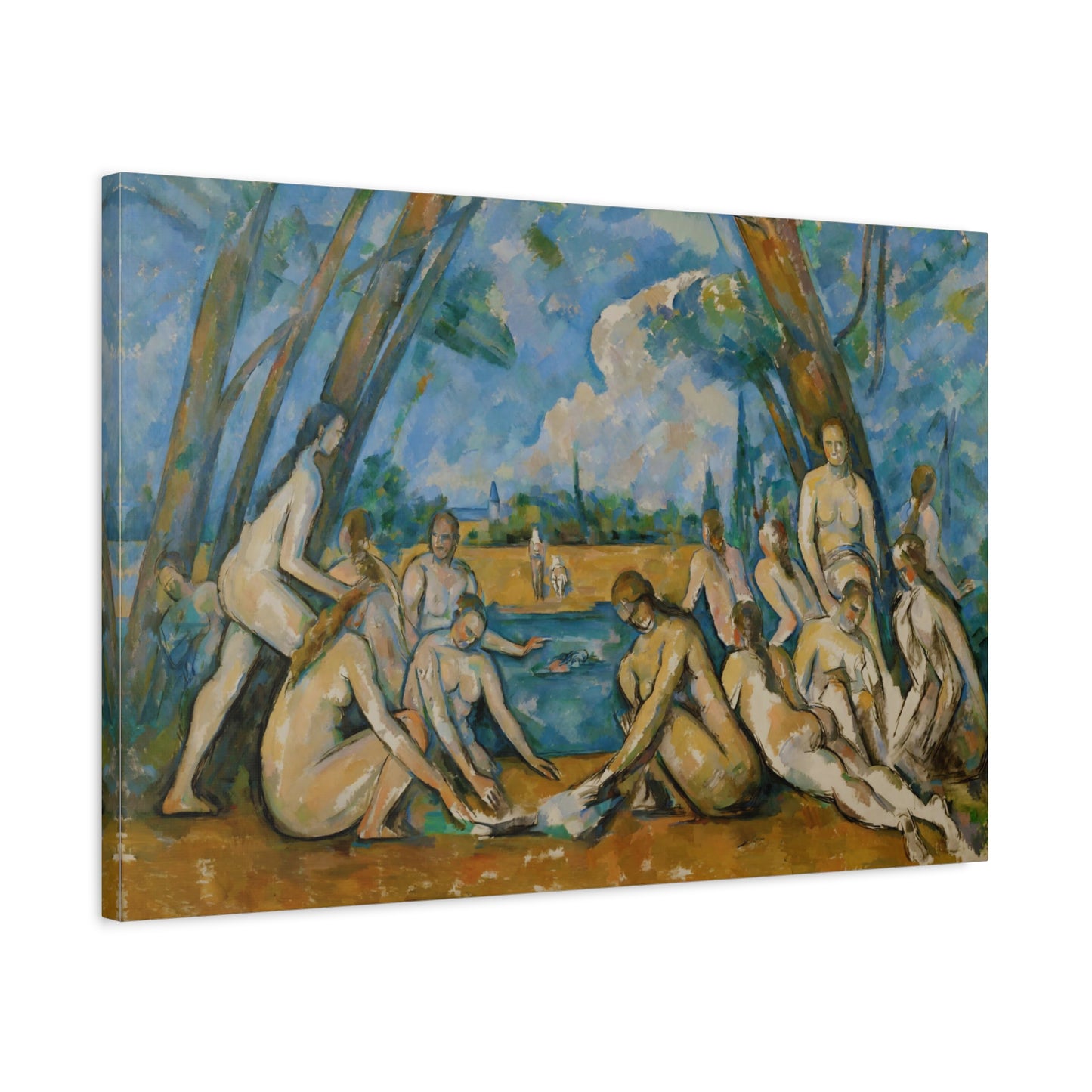 Bathers By Paul Cézanne