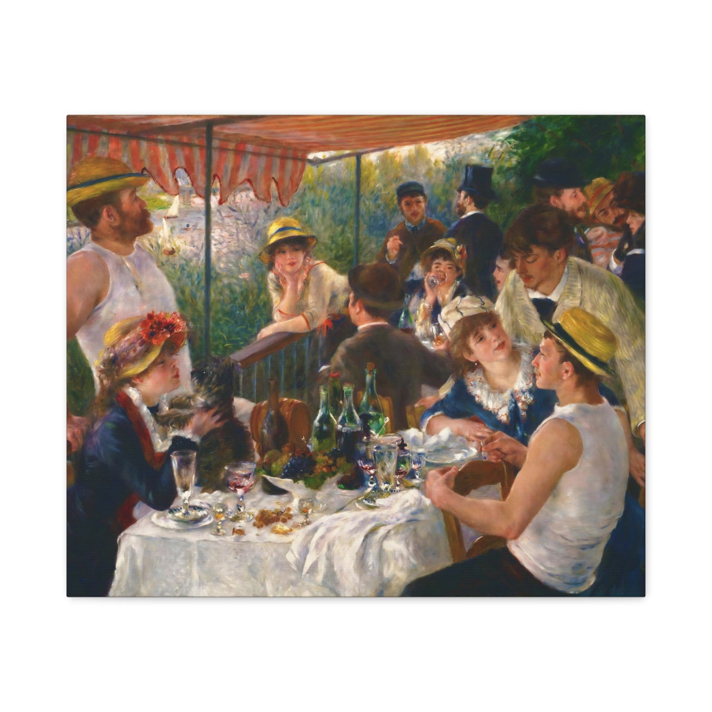 Luncheon of the Boating Party By Pierre-Auguste Renoir