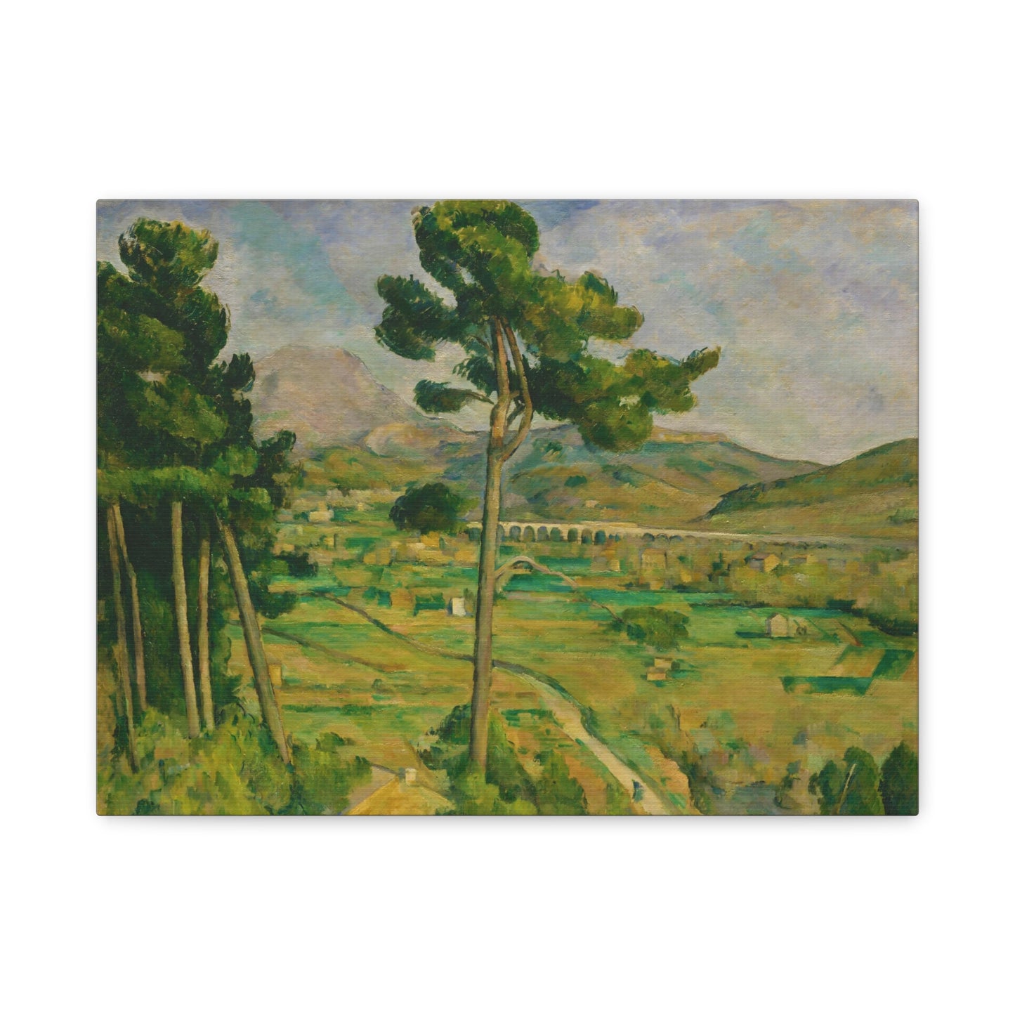 Mont Sainte By Paul Cézanne