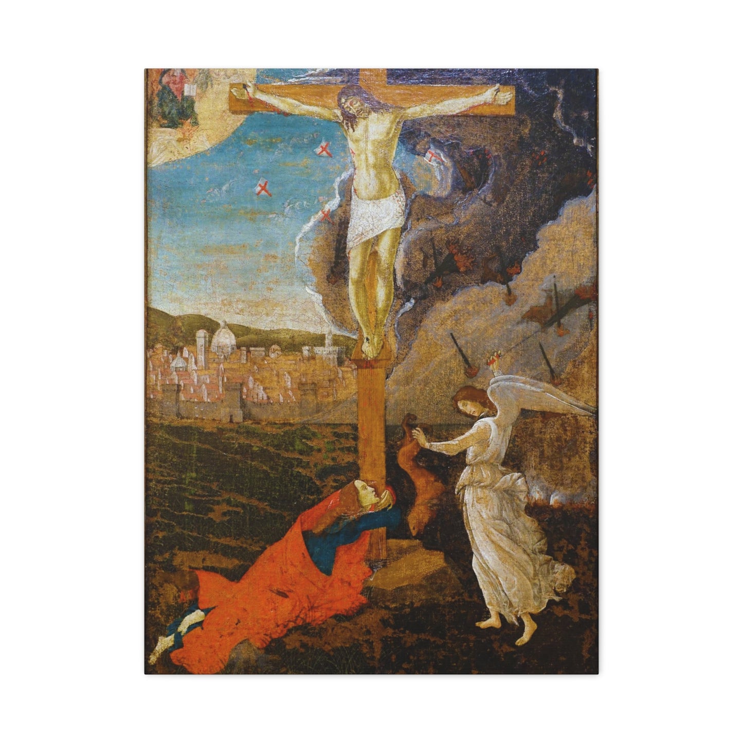 Mystic Crucifixion By Sandro Botticelli