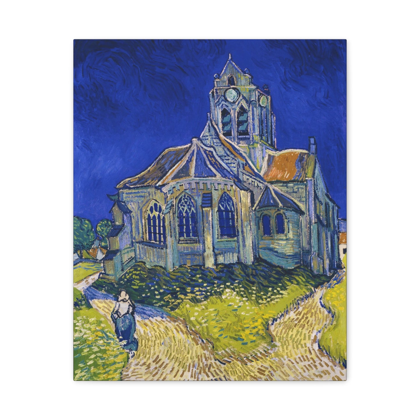 The Church at Auvers By Vincent van Gogh