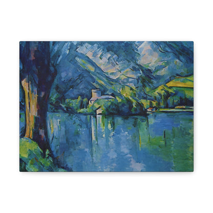 The Lac d'Annecy By Paul Cézanne