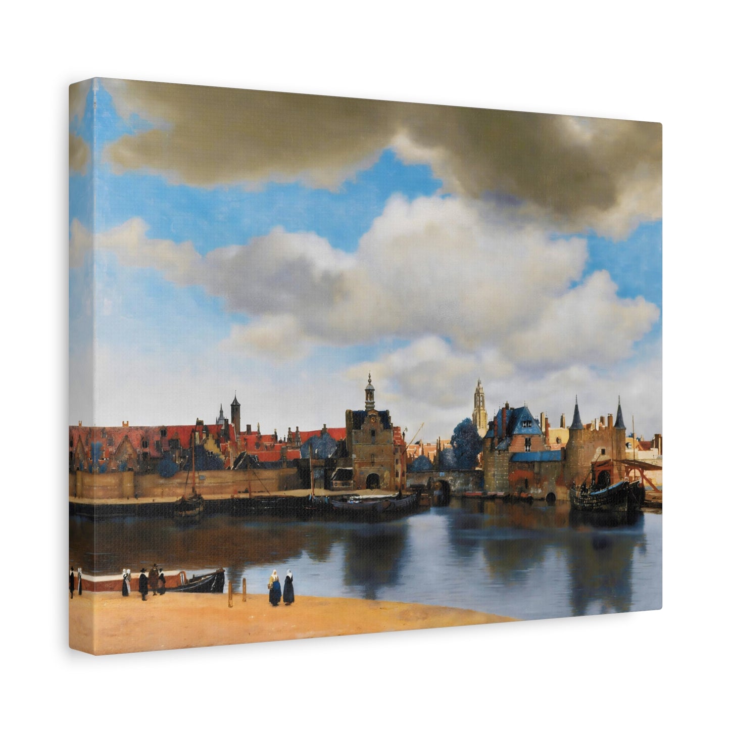 View of Delft By Johannes Vermeer