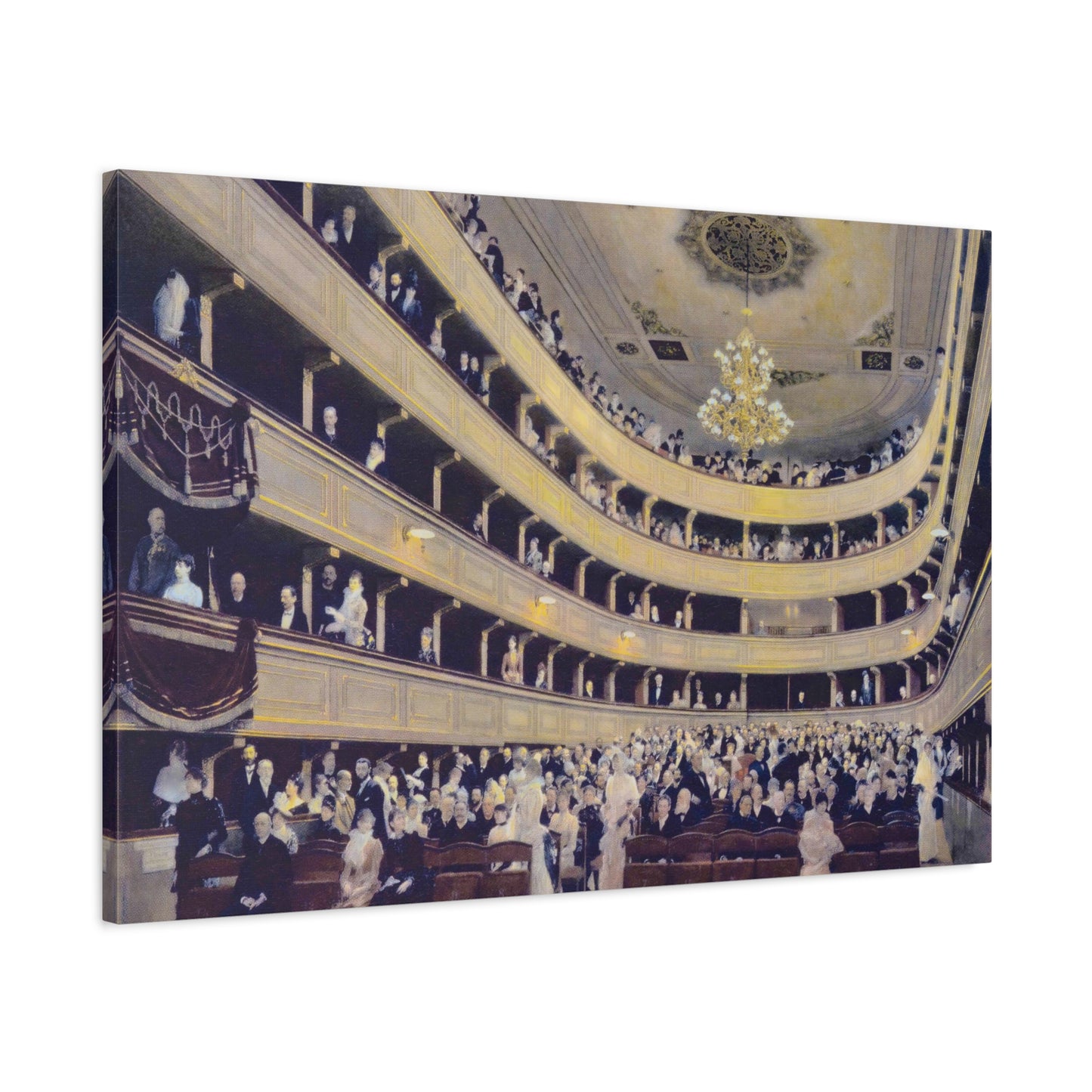 The Old Burgtheater By Gustav Klimt