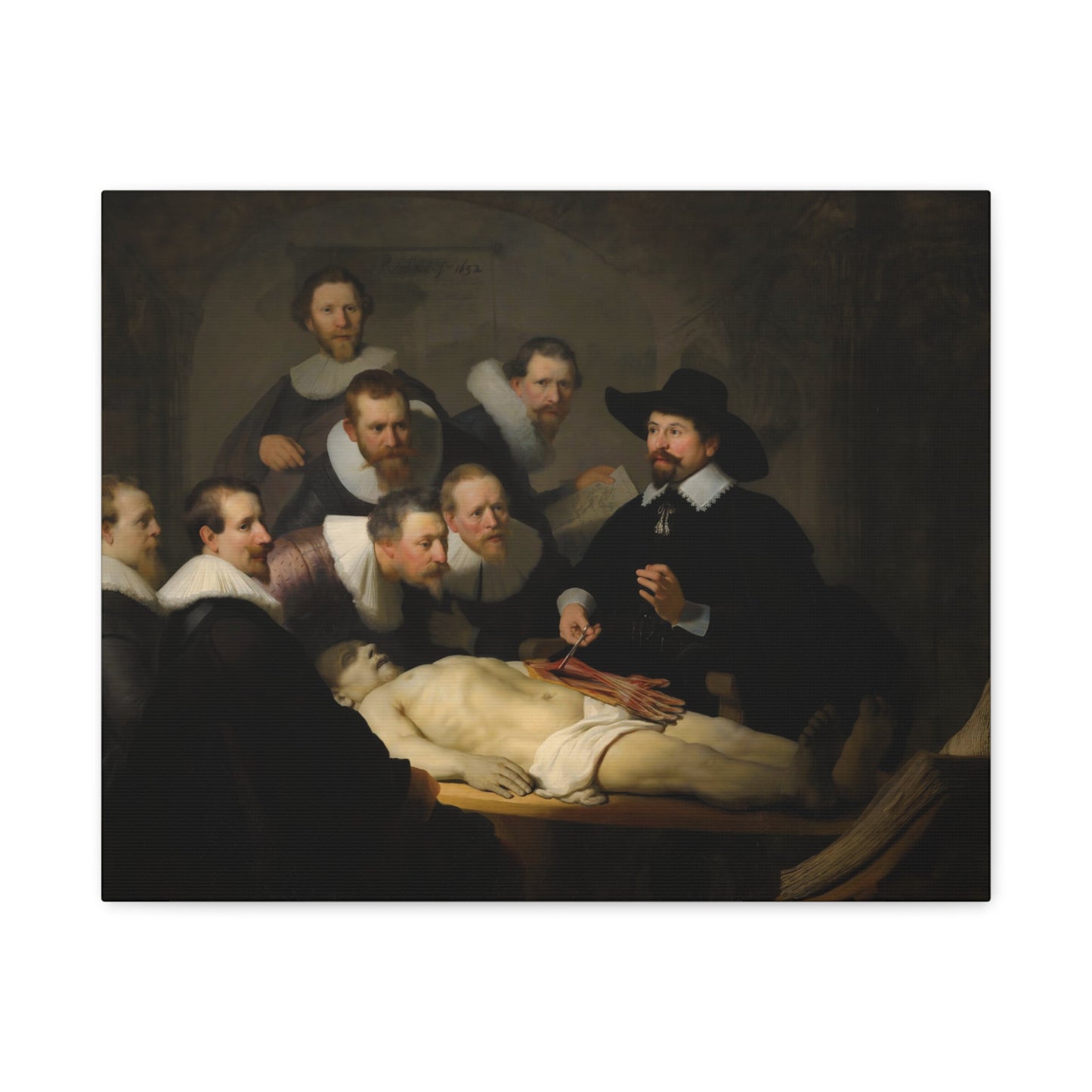 The Anatomy Lesson of Dr. Nicolaes Tulp By Rembrandt