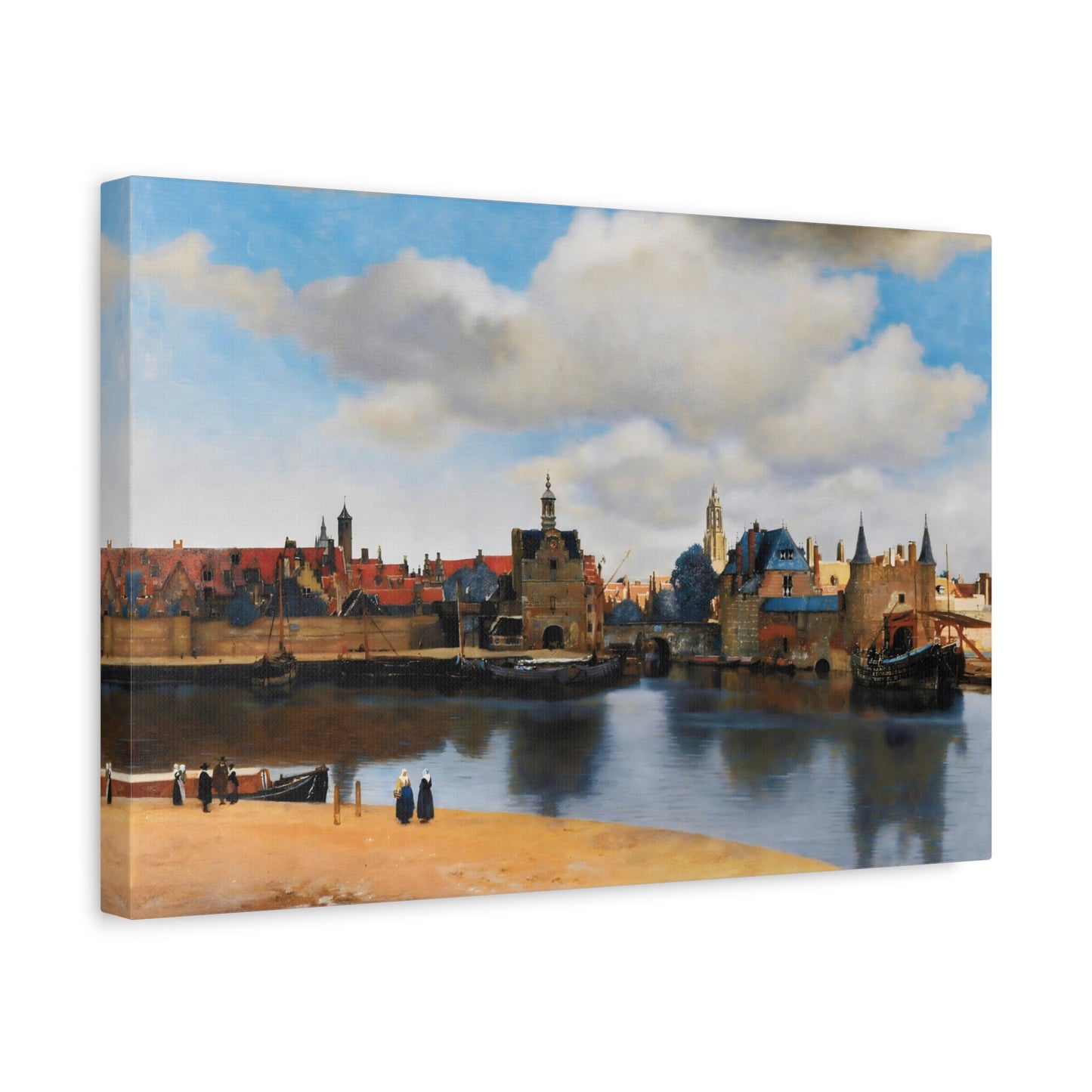 View of Delft By Johannes Vermeer