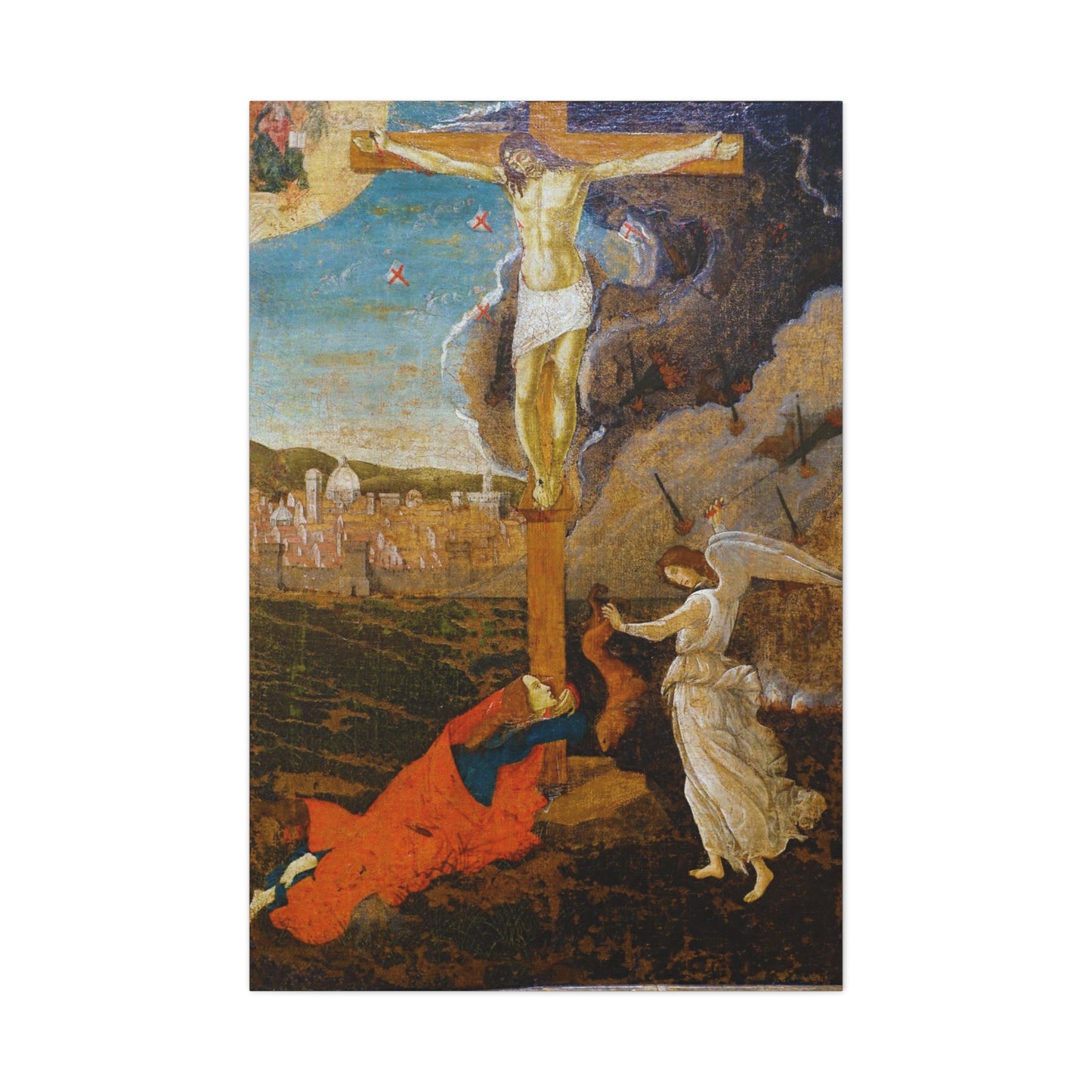 Mystic Crucifixion By Sandro Botticelli