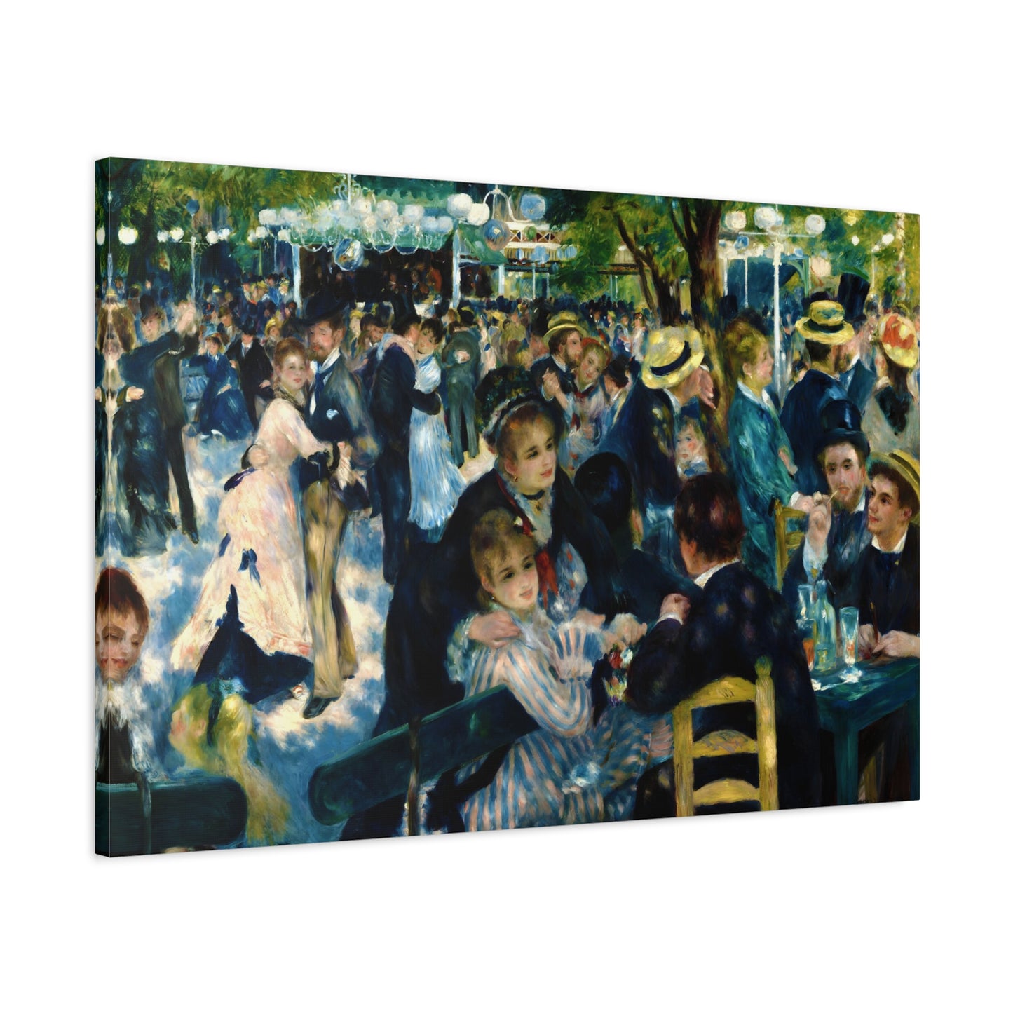 Bal du Moulin de la Galette By Pierre-Auguste Renoir