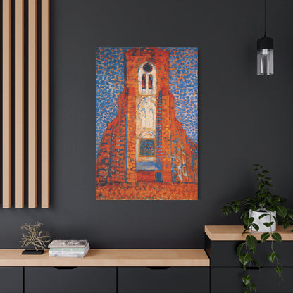 Sun, Church in Zeeland By Mondrian