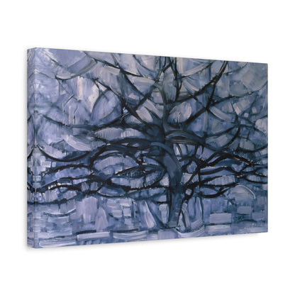 Gray Tree By Piet Mondrian