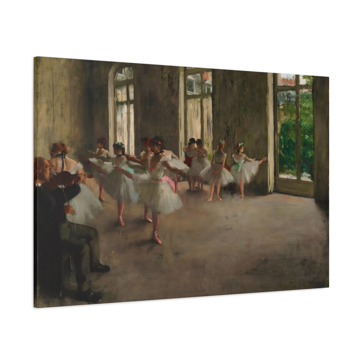 Ballet Rehearsal By Edgar Degas