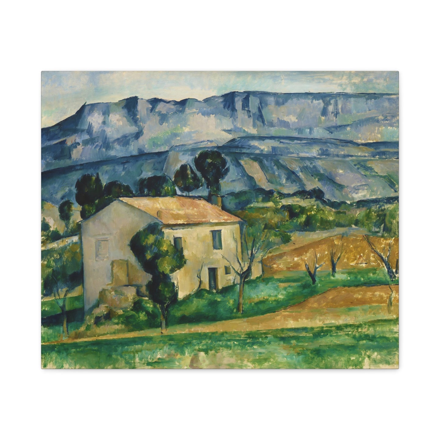 House in Provence By Paul Cézanne