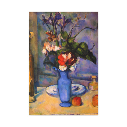 The Blue Vase By Paul Cézanne