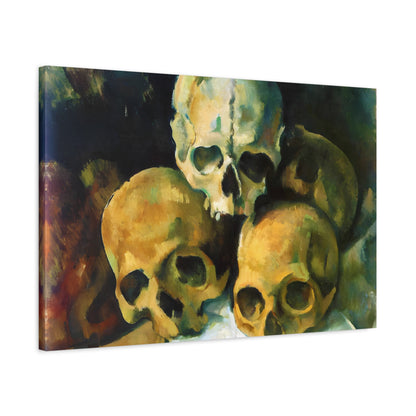 Pyramid of Skulls By Paul Cézanne