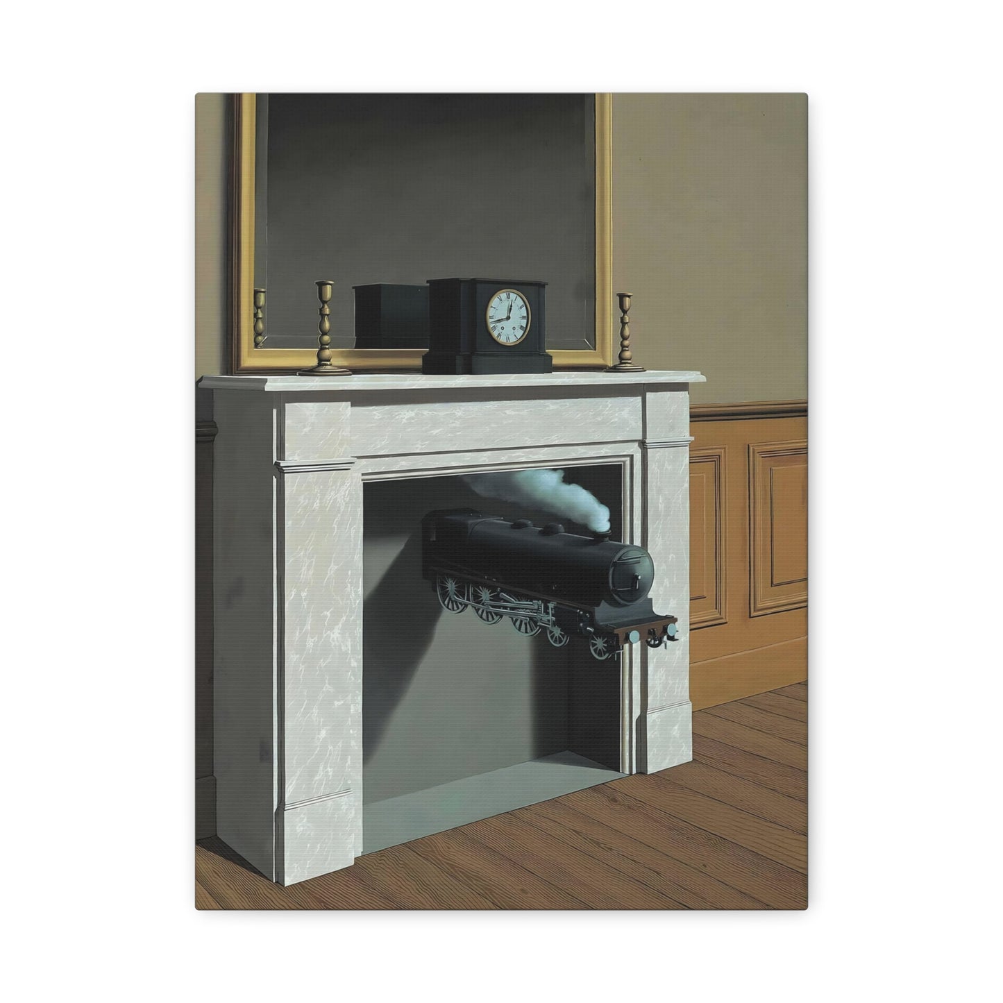 Time Transfixed By René Magritte