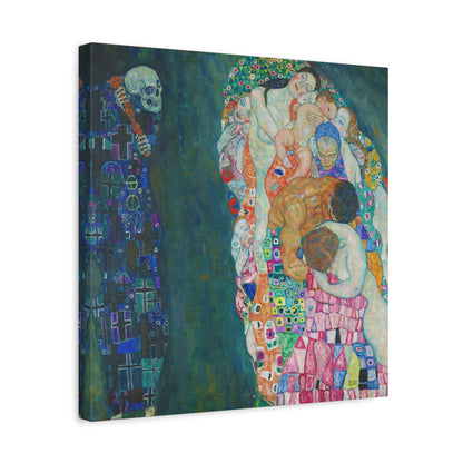 Death and Life I By Gustav Klimt