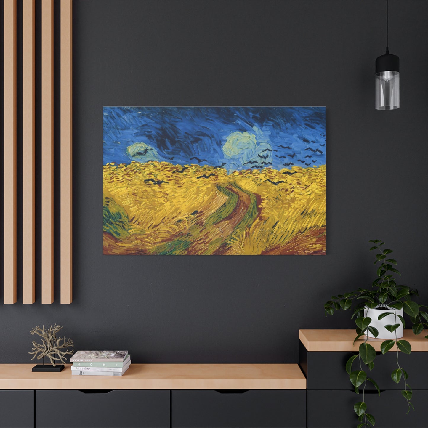 Wheatfield with Crows By Vincent van Gogh