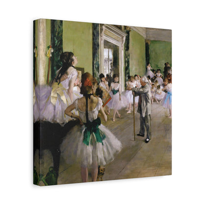 The Ballet Class By Edgar Degas