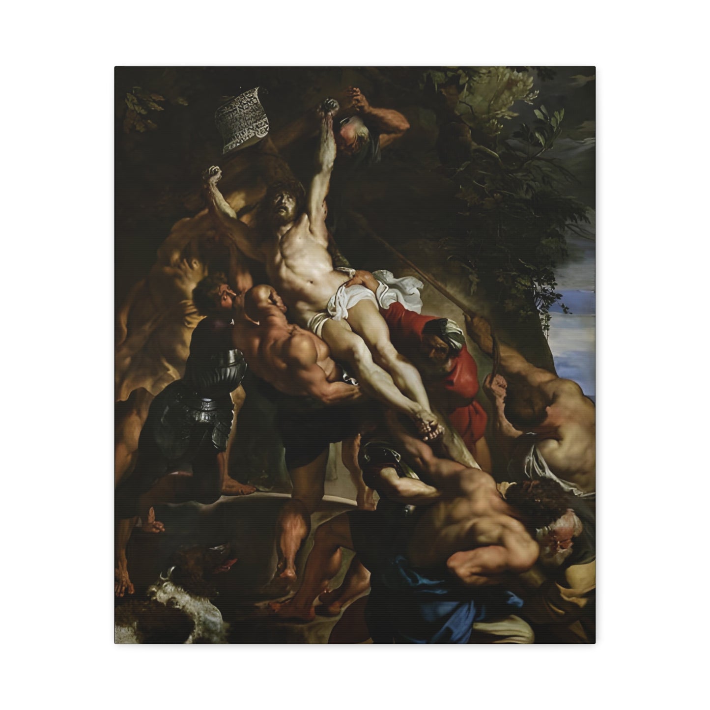 Elevation of the Cross II By Peter Paul Rubens