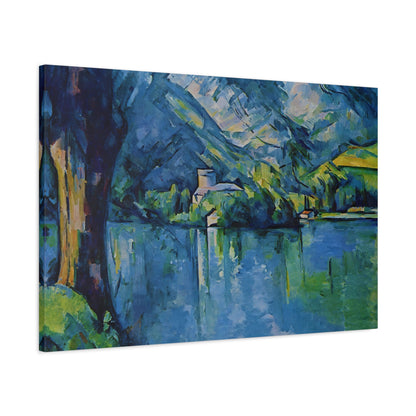 The Lac d'Annecy By Paul Cézanne