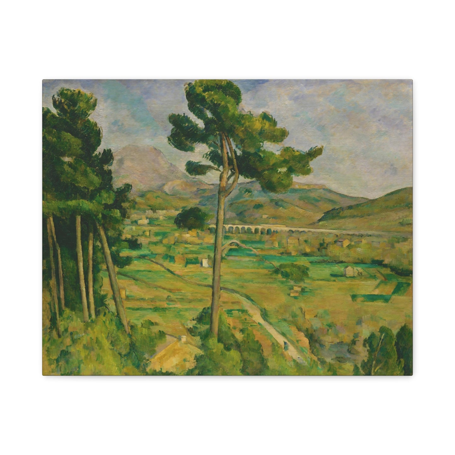 Mont Sainte By Paul Cézanne