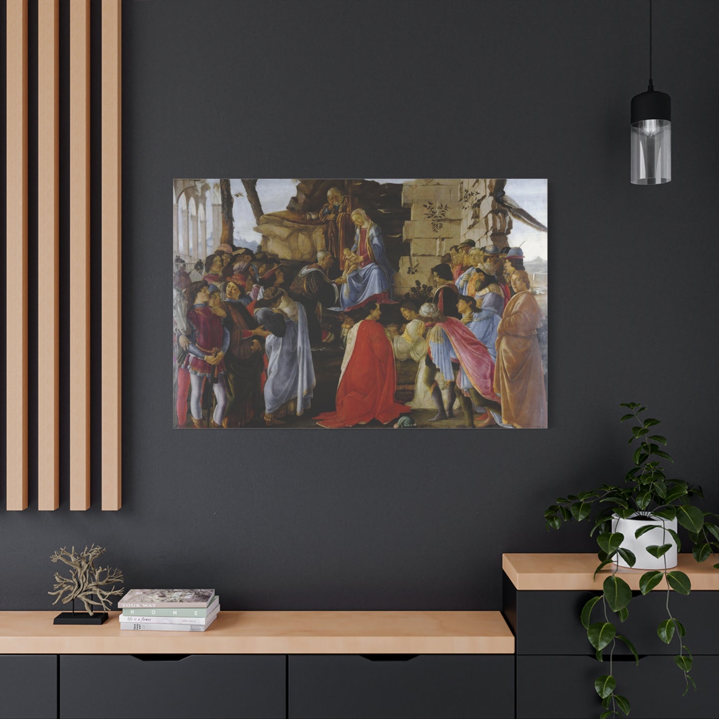 Adoration of the Magi By Sandro Botticelli