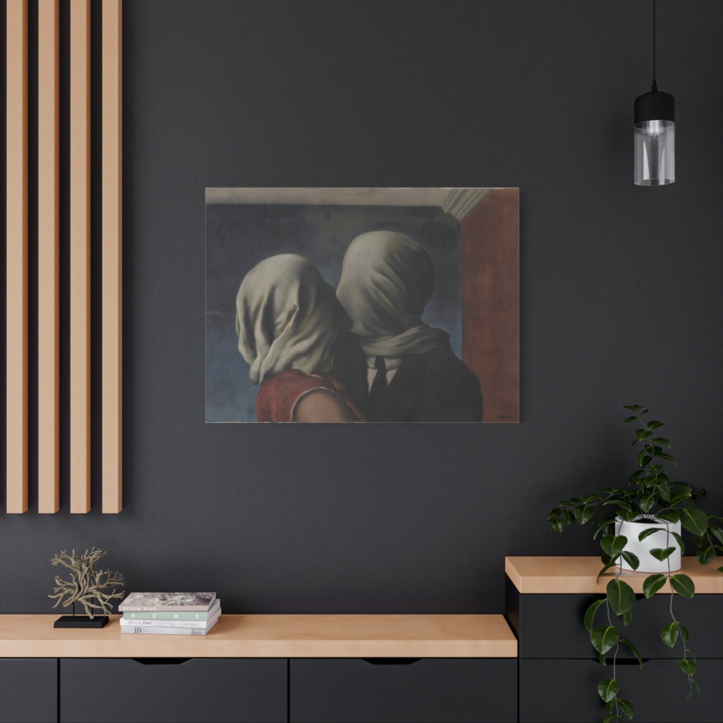 Les Amants Magritte By René Magritte