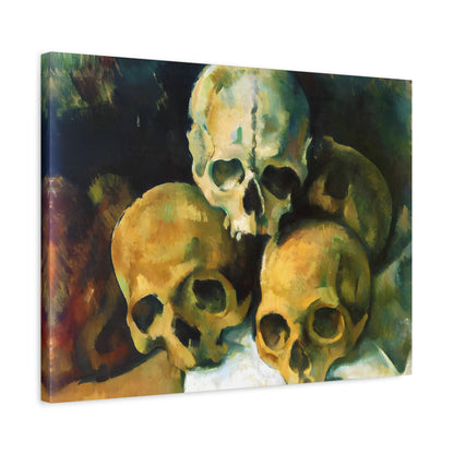 Pyramid of Skulls By Paul Cézanne