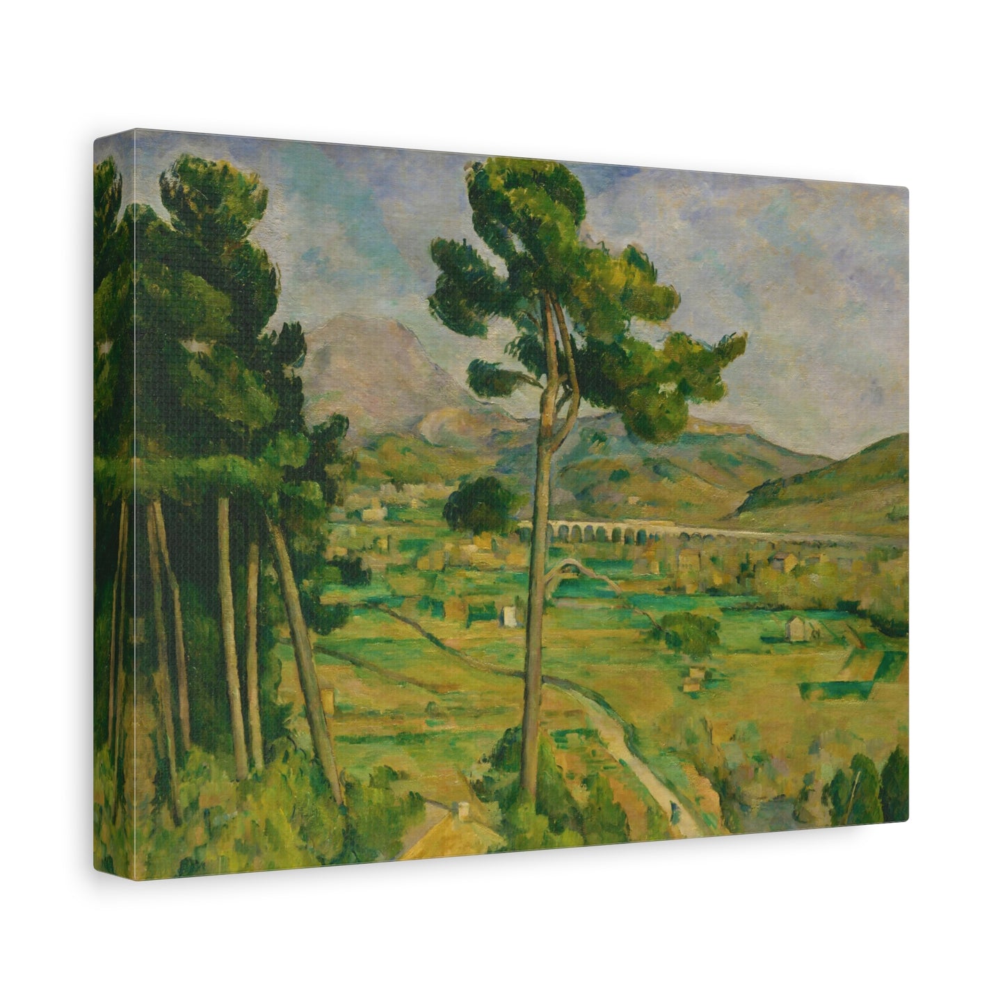 Mont Sainte By Paul Cézanne