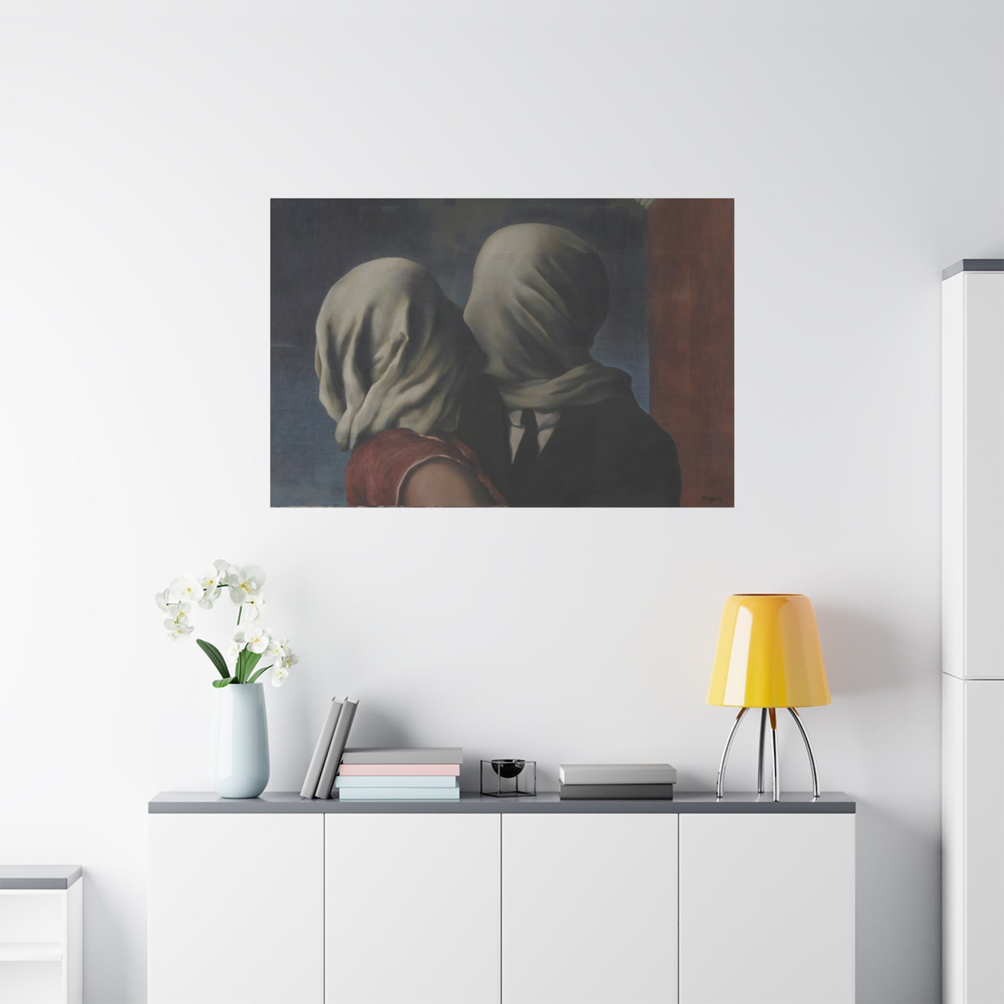 Les Amants Magritte By René Magritte