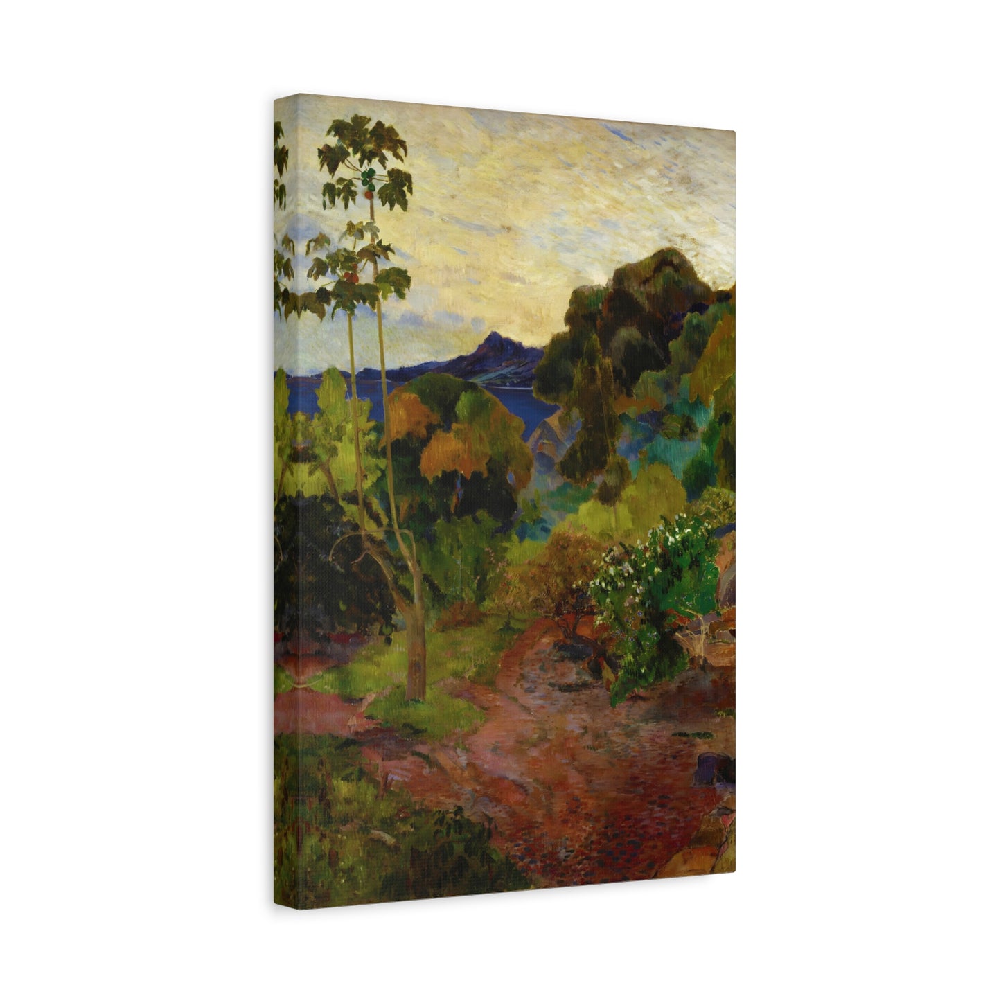 Martinique Landscape By Eugène Henri Paul Gauguin