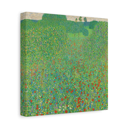 Poppy Field By Gustav Klimt