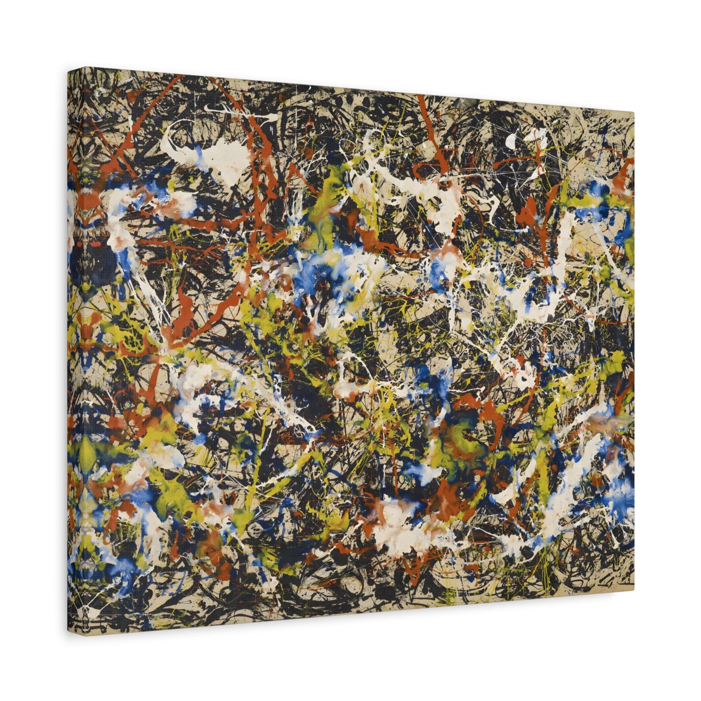 Convergence By Jackson Pollock