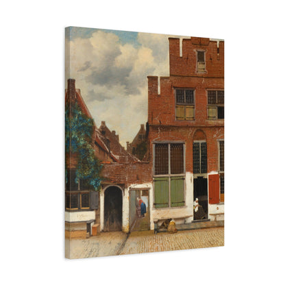 The Little Street By Johannes Vermeer