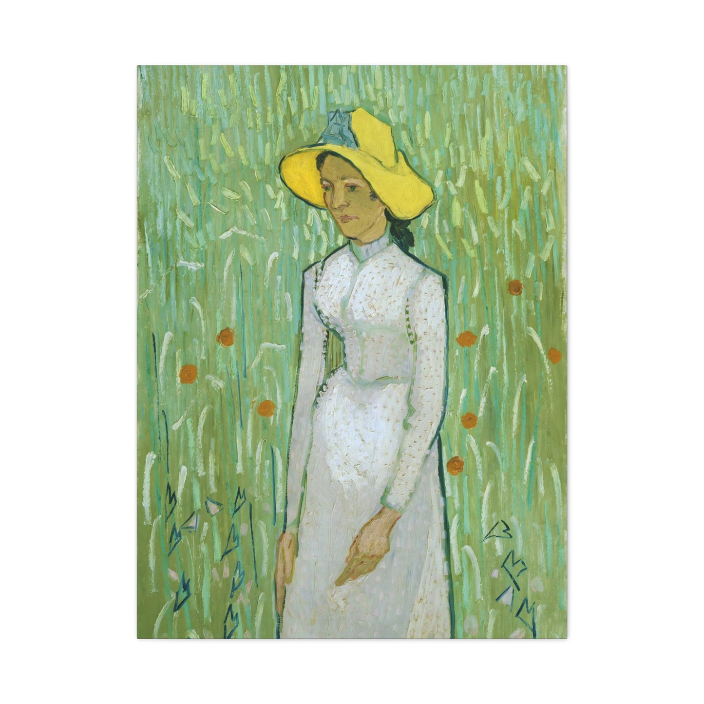 Girl in White By Vincent van Gogh