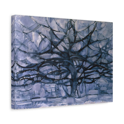 Gray Tree By Piet Mondrian