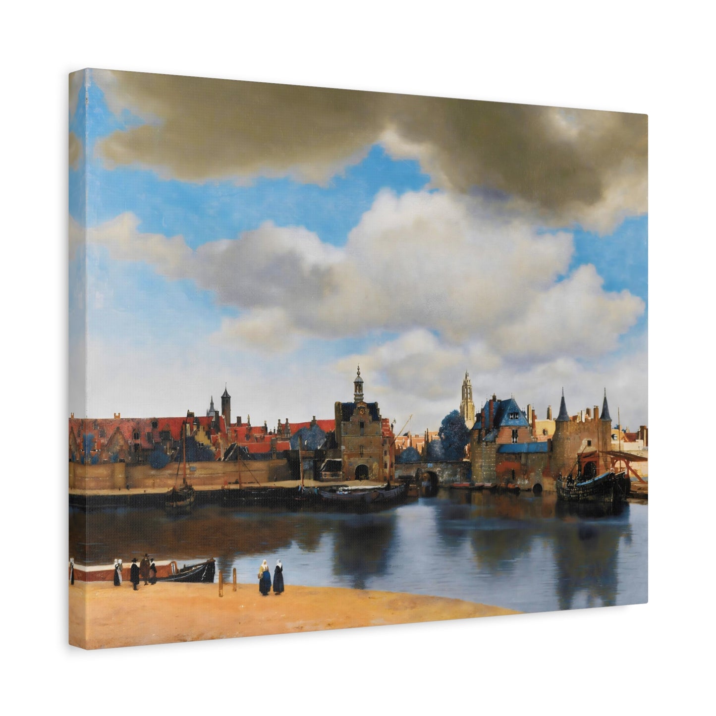 View of Delft By Johannes Vermeer