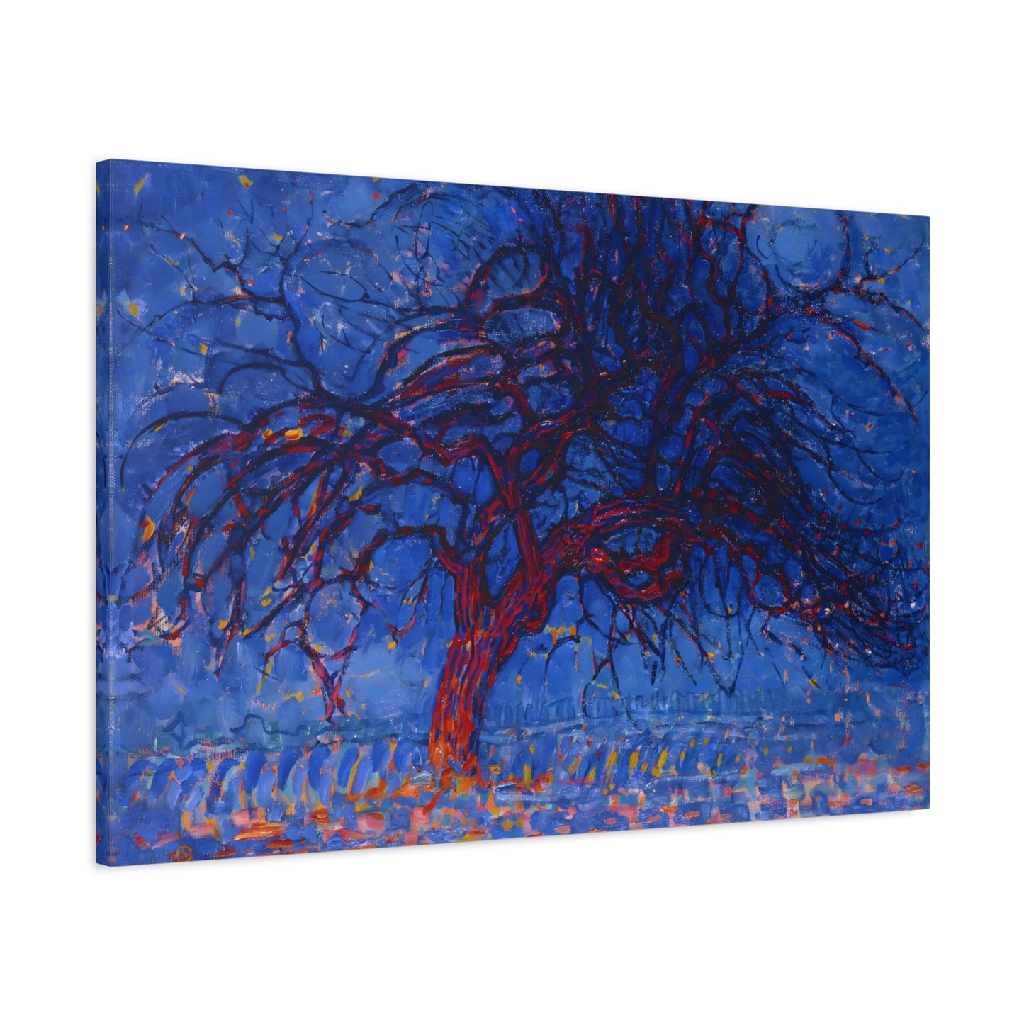 Avond (Evening) The Red Tree By Piet Mondrian