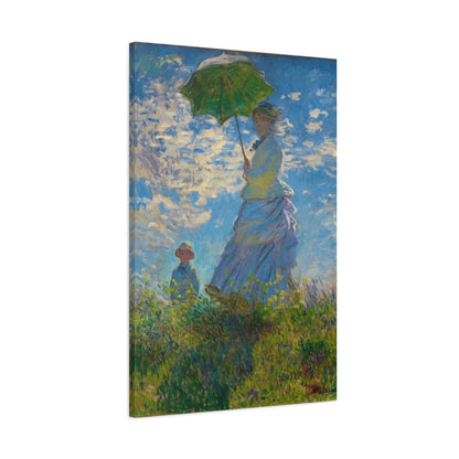 Woman with a Parasol By Claude Monet