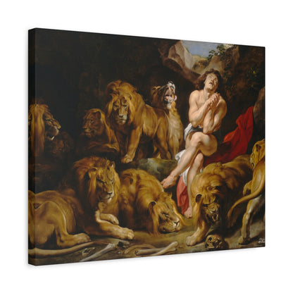 Daniel in the Lions' Den By Peter Paul Rubens